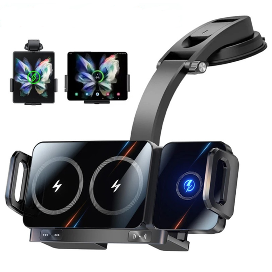 Türkiye’de İlk! 15W Kablosuz Hızlı Şarjlı Araç İçi Otomatik Telefon Tutucu