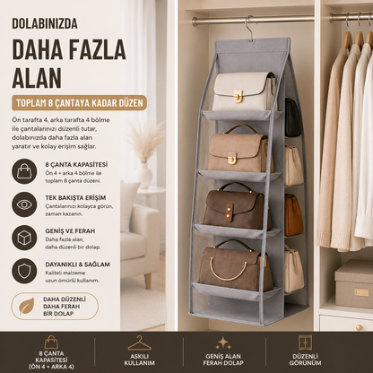 Premium Askılı Çanta Organizeri