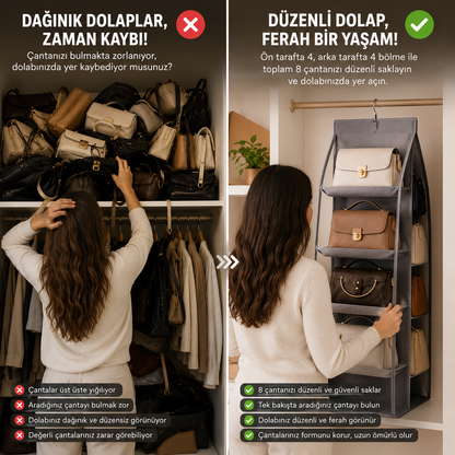 Premium Askılı Çanta Organizeri