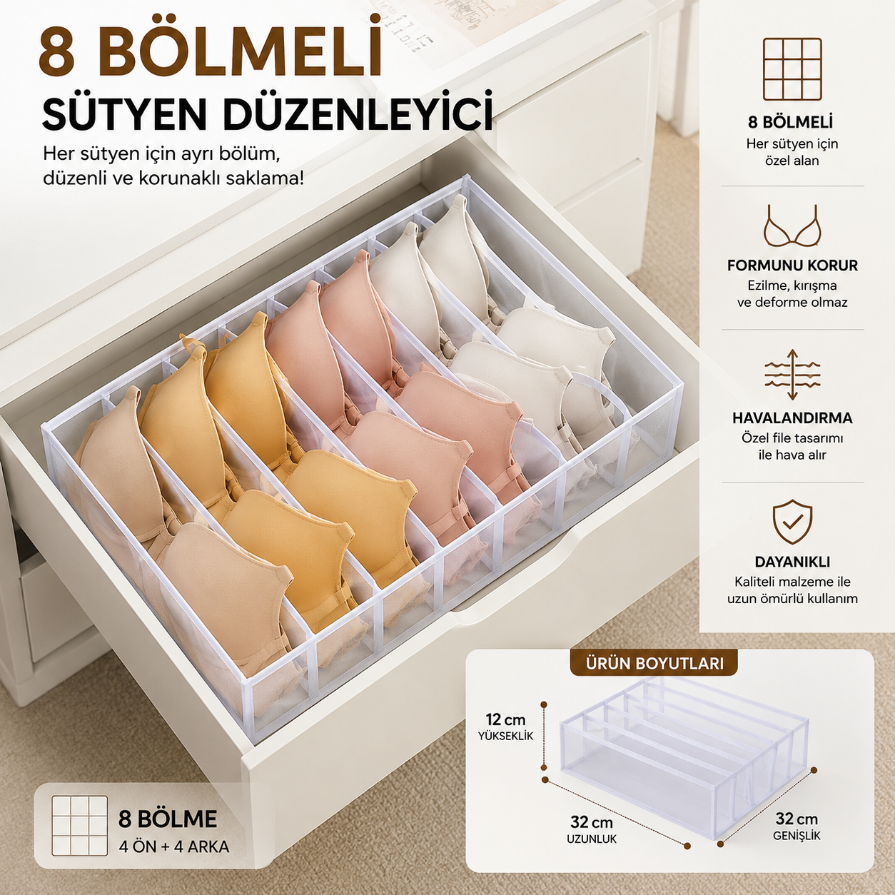 Premium Sütyen Düzenleyici