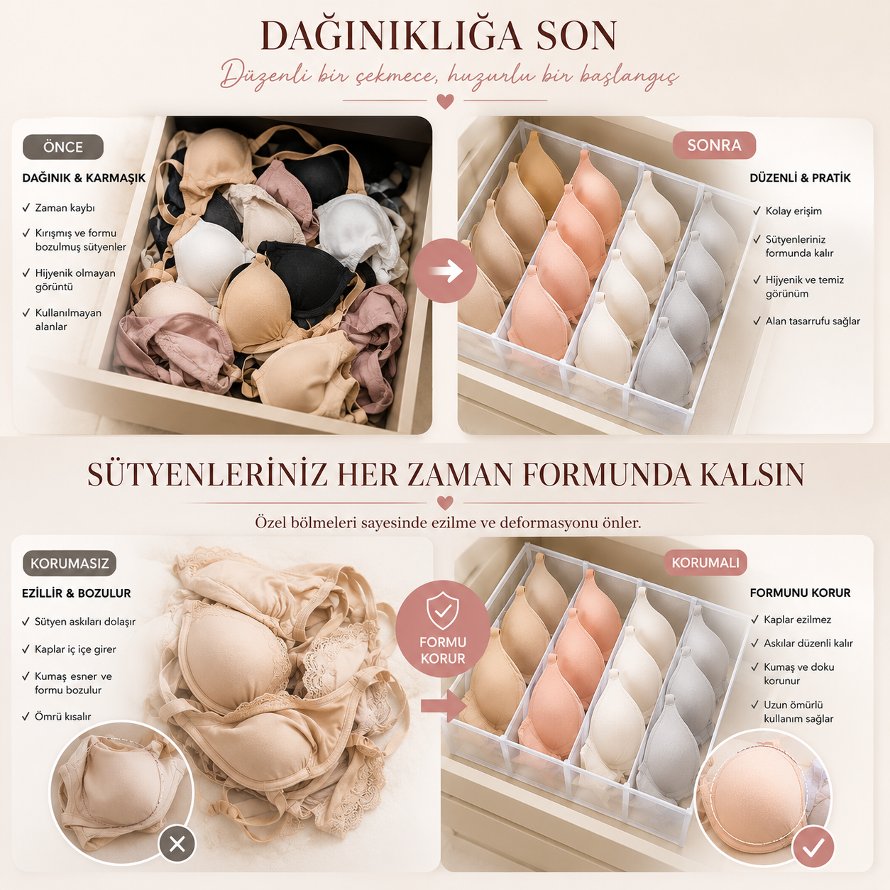 Premium Sütyen Düzenleyici
