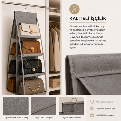 Premium Askılı Çanta Organizeri